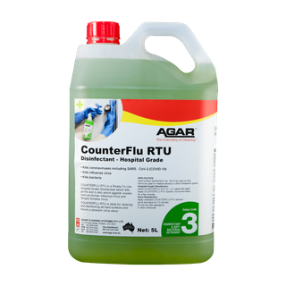 AGAR COUNTERFLU DISINFECTANT 5LT