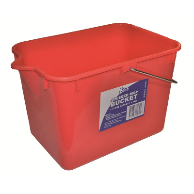 EDCO SQUEEZEE MOP BUCKET RED