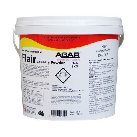 AGAR FLAIR LAUNDRY POWDER 5KG