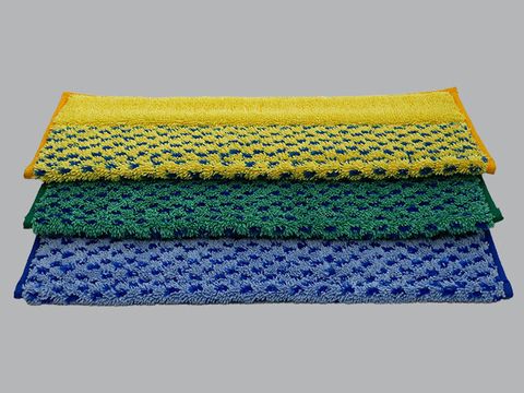 INTERCLEAN SCRUB & CLEAN MICROFIBRE MOP PAD YELLOW 40CM