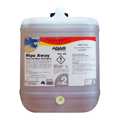 AGAR WIPE AWAY 20LT WIP20