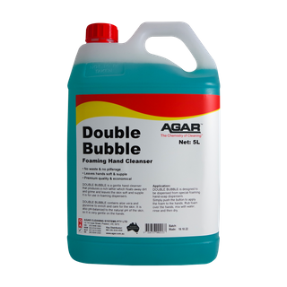 AGAR DOUBLE BUBBLE FOAM 5LTR DOU5