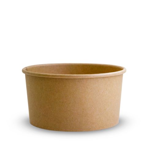 HUHTAMAKI BOWL KRAFT 1000ML 8SL X 50 KFB-1000