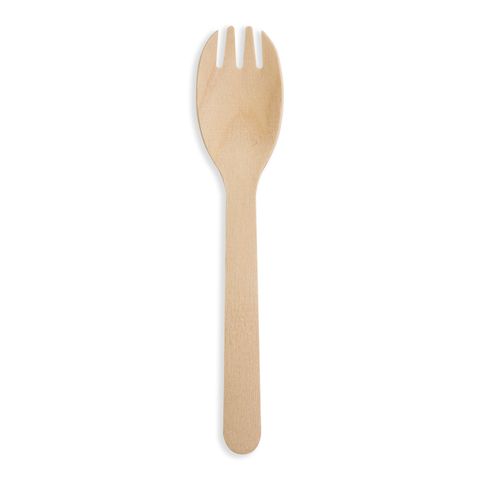 HUHTAMAKI SPORK WOODEN 10X100 CTN WCSPK