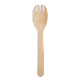 HUHTAMAKI SPORK WOODEN 10X100 CTN WCSPK