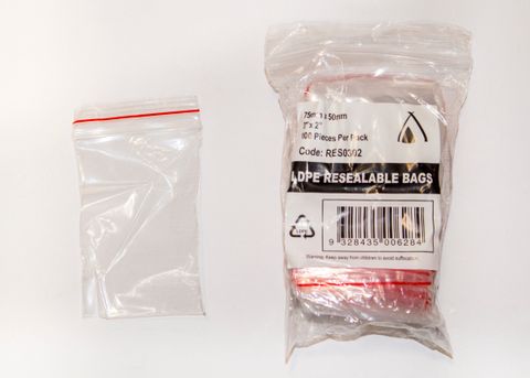 HUHTAMAKI BAG RESEAL 3X2 75X50 CT1000 0302