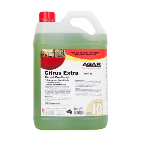 AGAR CITRUS EXTRA 5LT CITE5 CARPET SRAY