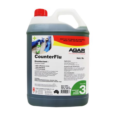 AGAR COUNTERFLU DISINF 5LT COUF5