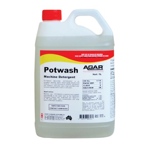 AGAR POTWASH DISHCLEAN 5LT POT5