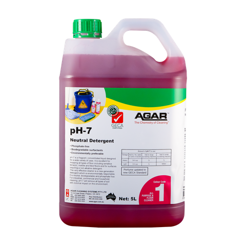 AGAR PH7 NEUTRAL DETERG 5LT BAA5*