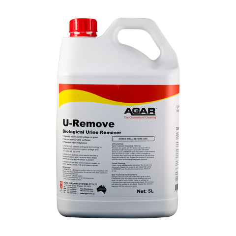 AGAR U REMOVE BIOLOGICAL URINE STAIN 5L URE5