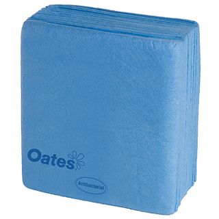 OATES 165375 WIPE IND BLUE38X40 PKT20 HW-003-B*