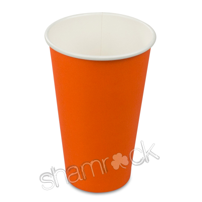 OKELLY CUP 16OZ SINGLE WALL ORANGE 502228