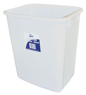 EDCO BIN 30LTR NO LID WHITE 19354