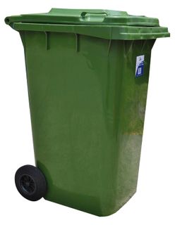 EDCO BIN WHEELIE 240LT GREEN