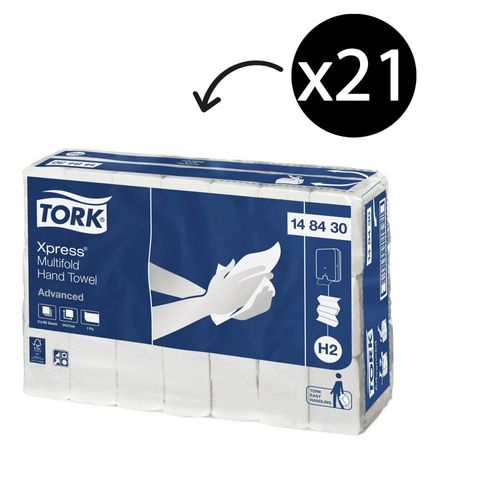 TORK PAPER TOWEL SLIML H2 24x23.5c0148430*