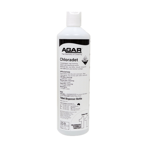 AGAR BOTTLE SQUIRT EMPTY 750ML CHLOR D7C*