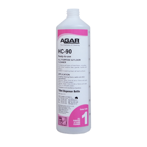 AGAR BOTTLE SQUIRT EMPTY 750ML HC-90 D7H*