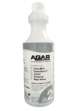 AGAR BOTTLE SPRAY EMPTY 500ML CODE2 D02*