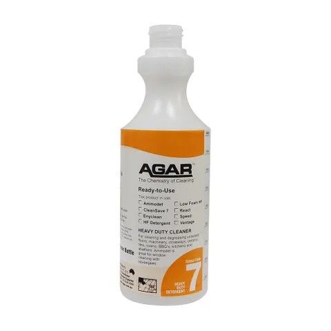 AGAR BOTTLE SPRAY EMPTY 500ML CODE7 HF DT D07A*