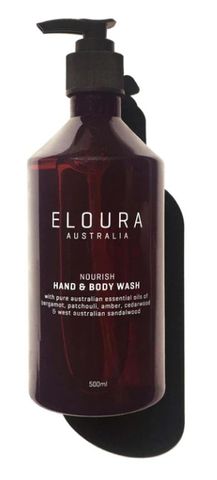 SWISS WASHHAND & BODY  ELOURA AMBER 500ML EL-BOBW-A500