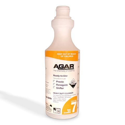 AGAR BOTTLE SPRAY EMPTY 500ML PRESTO D07