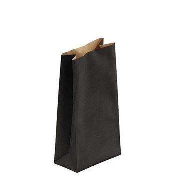 S/S BAG PAPER BLK GIFT 16 X 100P A8000BK