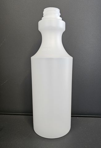 U/W DISPENSER BOTTLE PLAIN 500MLHDPE105