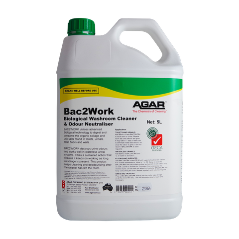 AGAR WASHRCLEAN BAC2WORK BIOLOG 5L BAC5