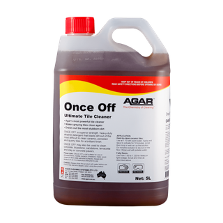 AGAR ONCE OFF 5L ON5