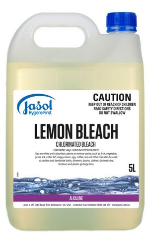 JASOL LEMON BLEACH 5LTR 2044133