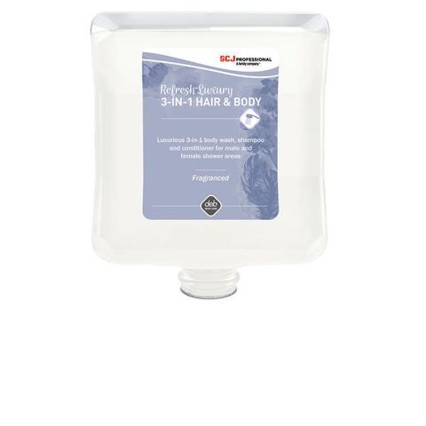 DEB REFRESH LUX 3IN1 B/WASH 4x2LT CMW2T