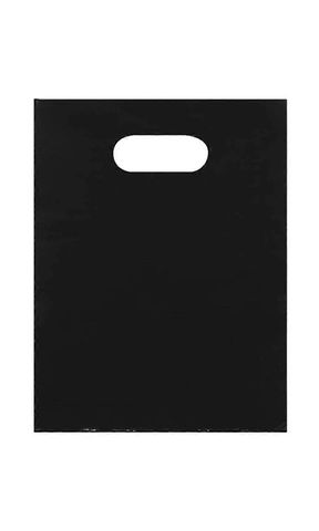 BEEDEE BAG PLAST DIE CUT BLACK CT500 HD2JB