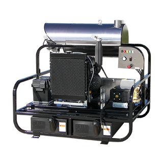 Kerrick Pro Super Series Skid - Hot Water Diesel Pressure Washer