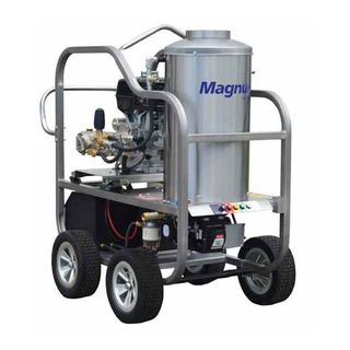 Kerrick PP4012-40HG Pro Super Series Four Wheel Magnum - Hot Water Petrol Pressure Washer
