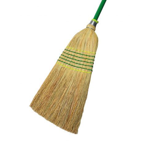 Sabco Millet Broom With Handle - 7 Tie