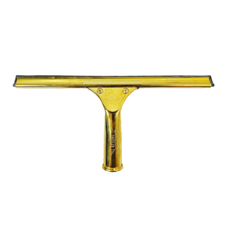 Ettore Brass Squeegee Complete With Master Handle 12" / 30cm
