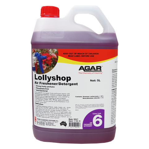 Agar Lollyshop 5L - Air Freshener/Detergent