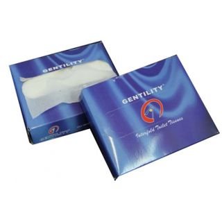 Gentility Interfold Toilet Tissue 1Ply