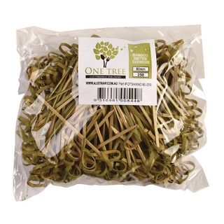 Skewers Bamboo Knotted / Looped 150mm