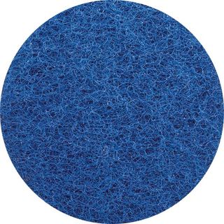 Glomesh Blue Cleaner Regular Speed Floor Pad - 16" / 400mm