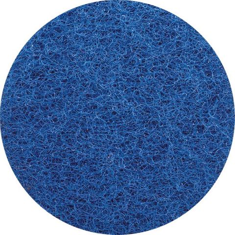 Glomesh Blue Cleaner Regular Speed Floor Pad - 16" / 400mm
