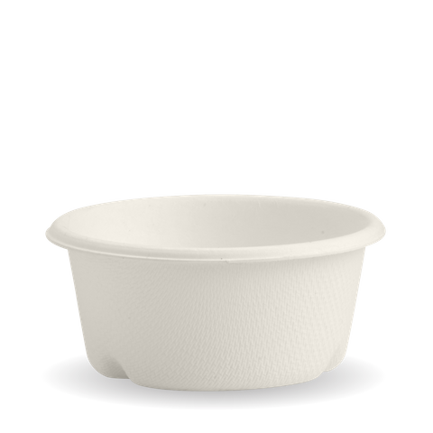 BioPak 60ml BioCane Sauce Cup - White