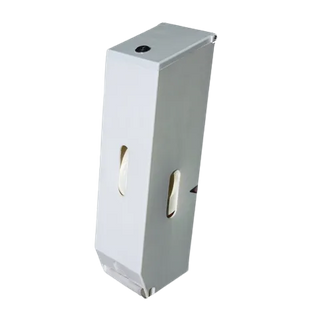 Davidson ABS Plastic Toilet Roll Dispenser - White