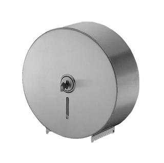 Davidson Stainless Steel Jumbo Toilet Roll Dispenser - Single