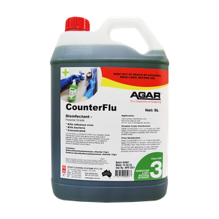 Agar CounterFlu 5L - Hospital Grade Disinfectant