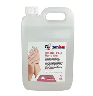 Nowchem Alcohol Plus Hand Sanitiser Gel 5L