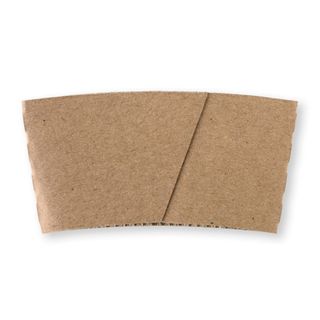 BioPak 12oz Kraft Cup Sleeve