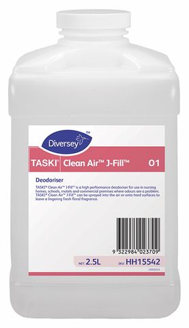 Diversey Taski Clean Air Jf 2.5L - Deodoriser Concentrate