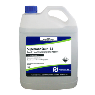 Peerless Jal L4 Super Conc Sour  5L - Laundry Sour/Neutralising Rinse Additive